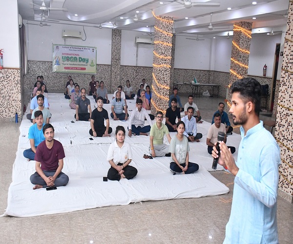 International Yoga Day Celebration - Echelon Institute of Technology,  Faridabad